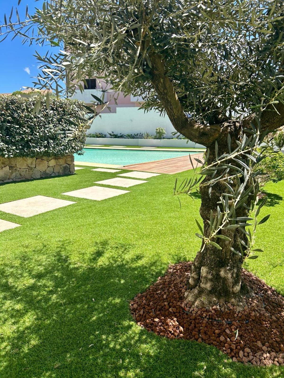 Appartamento Incantevole Con Piscina Palau Bagian luar foto